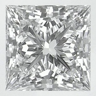 2.61 Ct Princess Lab-Grown Diamond