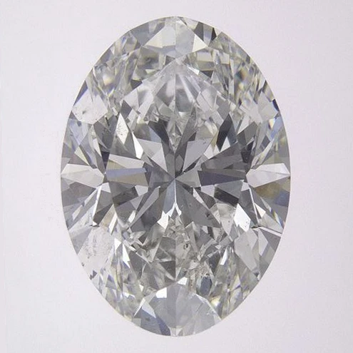 3.01 Ct Oval Earth-Grown Diamond