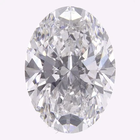 2.8 Ct Oval Lab-Grown Diamond