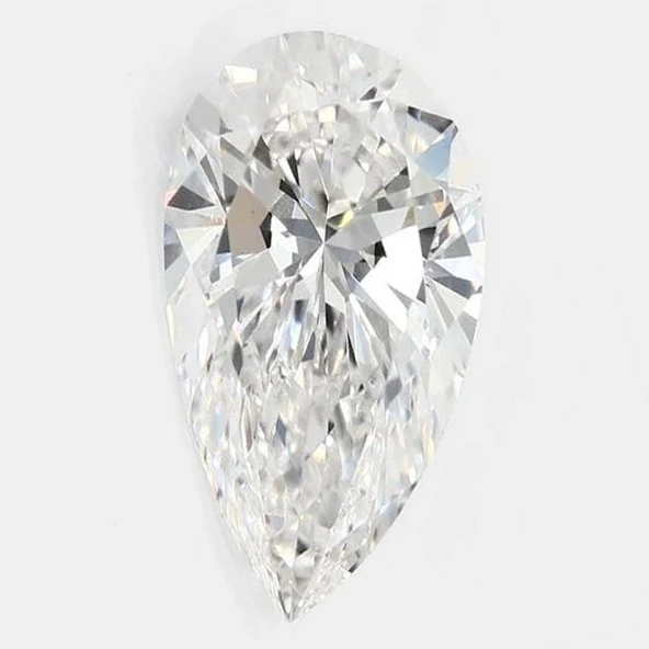 1.6 Ct Pear Lab-Grown Diamond