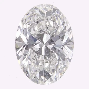 0.5 Ct Oval Earth-Grown Diamond