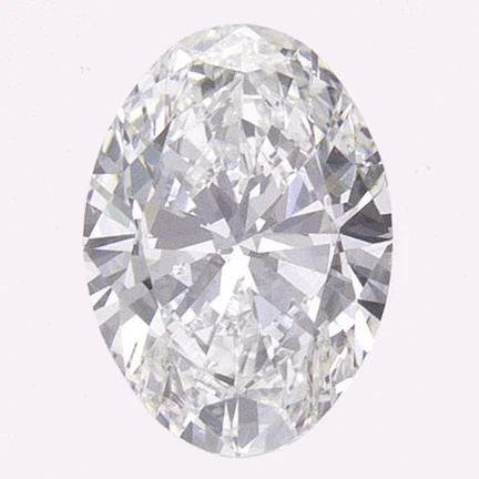 0.51 Ct Oval Earth-Grown Diamond