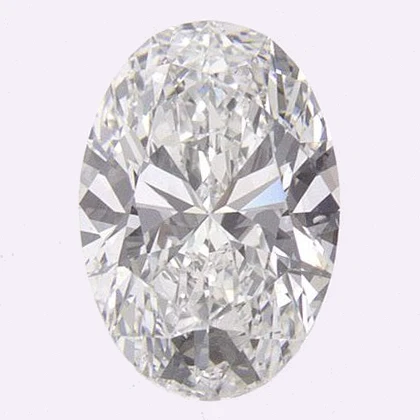 0.5 Ct Oval Earth-Grown Diamond