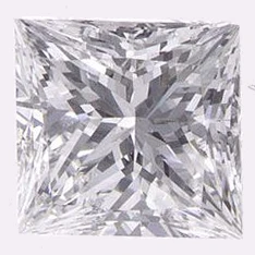 0.5 Ct Princess Earth-Grown Diamond