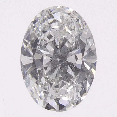 0.5 Ct Oval Earth-Grown Diamond