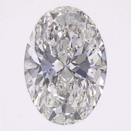 0.8 Ct Oval Earth-Grown Diamond