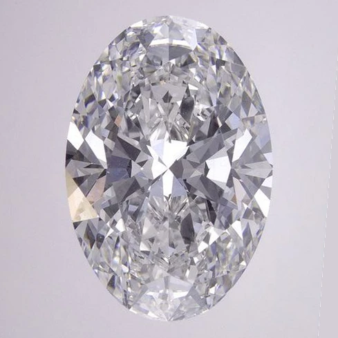 5.78 Ct Oval Lab-Grown Diamond