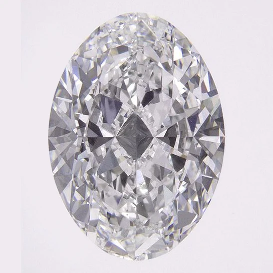 2.8 Ct Oval Earth-Grown Diamond