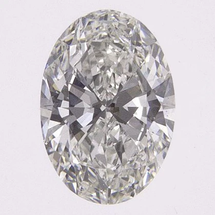 0.5 Ct Oval Earth-Grown Diamond