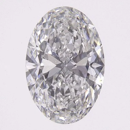 0.7 Ct Oval Earth-Grown Diamond
