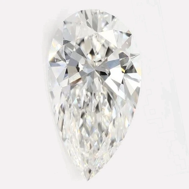 3.32 Ct Pear Lab-Grown Diamond