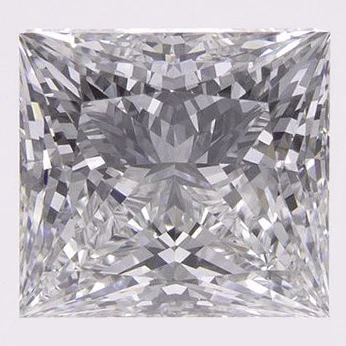 2.59 Ct Princess Lab-Grown Diamond