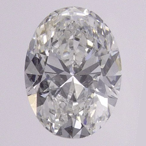 0.5 Ct Oval Earth-Grown Diamond