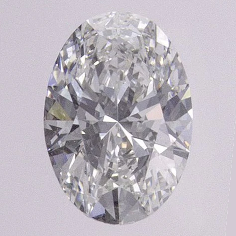 0.5 Ct Oval Earth-Grown Diamond