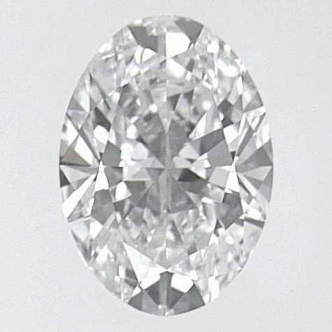 0.6 Ct Oval Earth-Grown Diamond