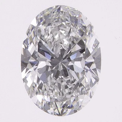 0.61 Ct Oval Earth-Grown Diamond