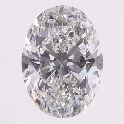 0.7 Ct Oval Earth-Grown Diamond