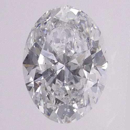 0.6 Ct Oval Earth-Grown Diamond