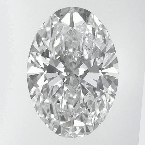 6.06 Ct Oval Lab-Grown Diamond