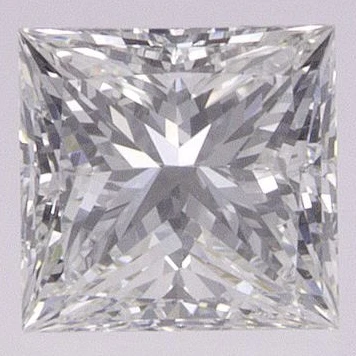 0.71 Ct Princess Earth-Grown Diamond