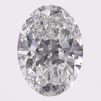 0.5 Ct Oval Earth-Grown Diamond