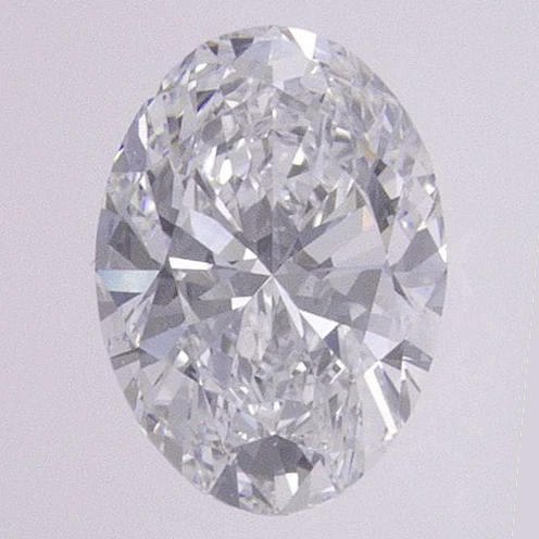 0.7 Ct Oval Earth-Grown Diamond
