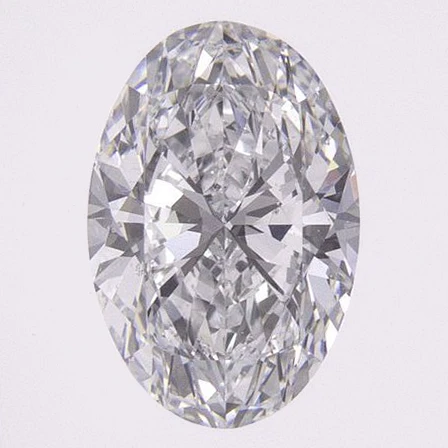 0.81 Ct Oval Earth-Grown Diamond