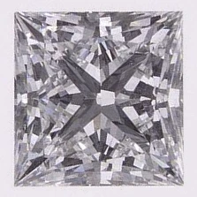 0.72 Ct Princess Lab-Grown Diamond