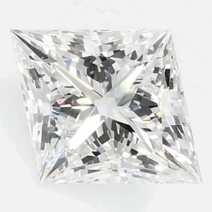 0.77 Ct Princess Lab-Grown Diamond