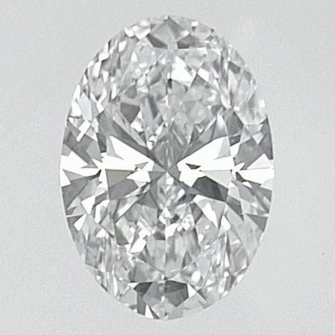 0.6 Ct Oval Earth-Grown Diamond