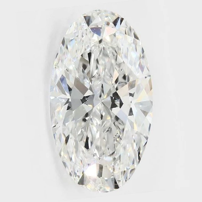 8.09 Ct Oval Lab-Grown Diamond