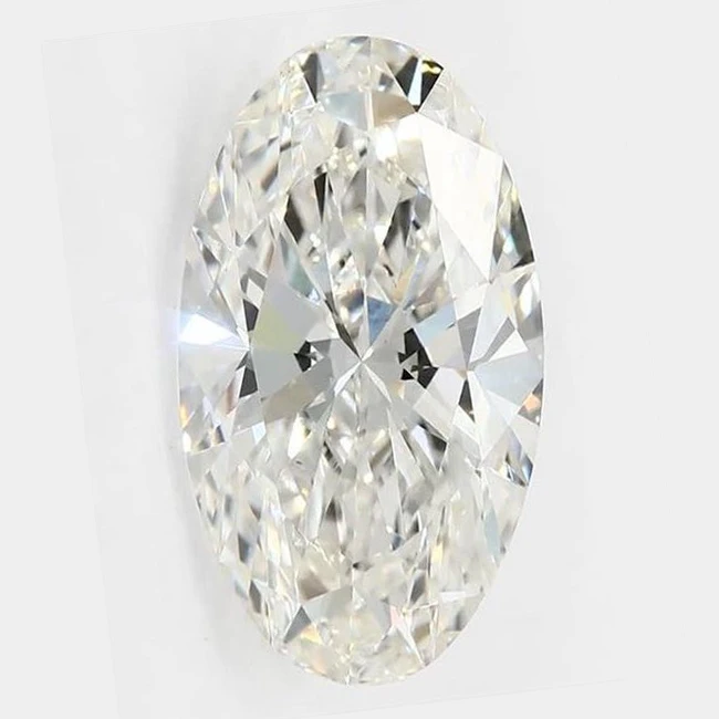 4.04 Ct Oval Lab-Grown Diamond