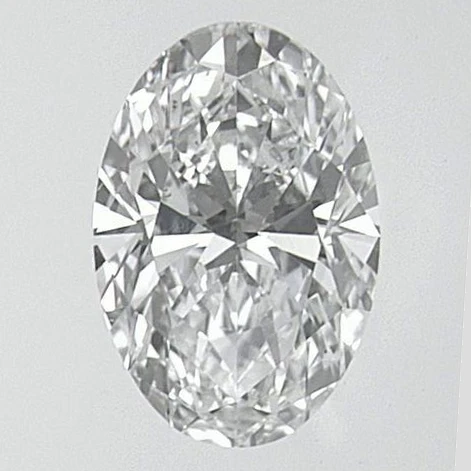 0.7 Ct Oval Earth-Grown Diamond