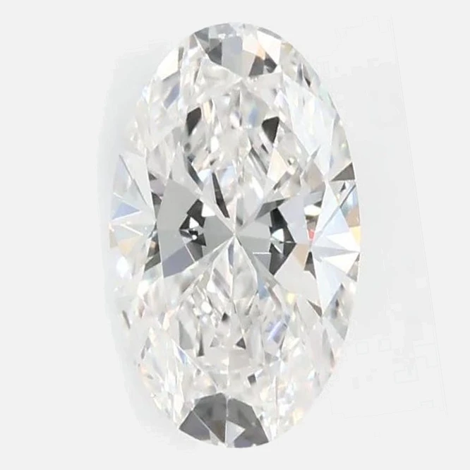 0.52 Ct Oval Lab-Grown Diamond