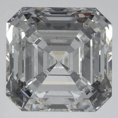 3.07 Ct Asscher Lab-Grown Diamond