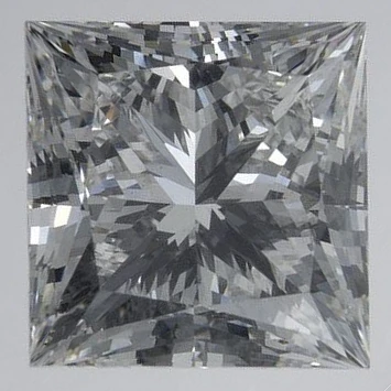 3.71 Ct Princess Lab-Grown Diamond
