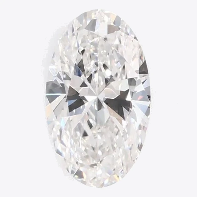 0.65 Ct Oval Lab-Grown Diamond