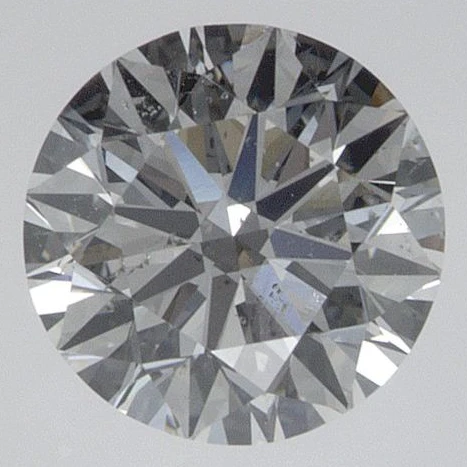 0.7 Ct Round Earth-Grown Diamond