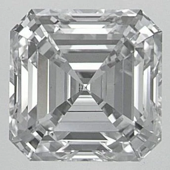 1.3 Ct Asscher Lab-Grown Diamond