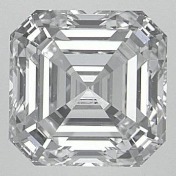 1.46 Ct Asscher Lab-Grown Diamond