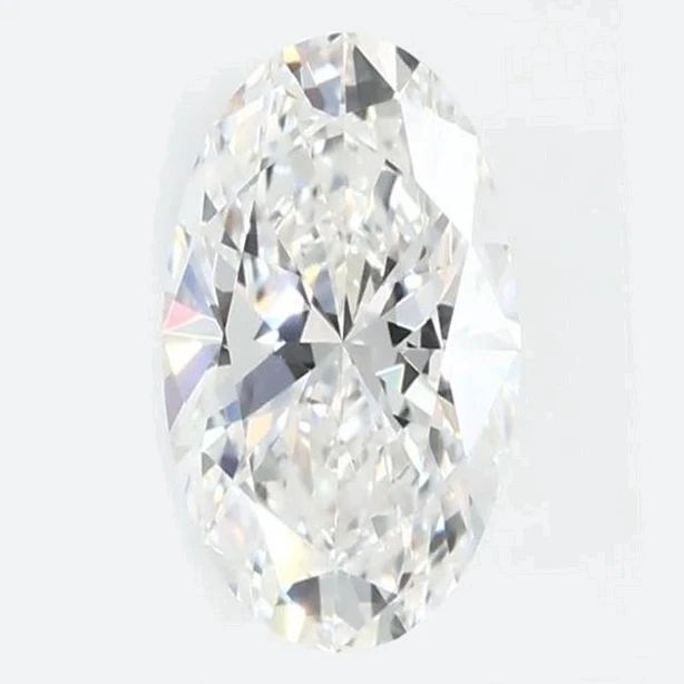 0.65 Ct Oval Lab-Grown Diamond