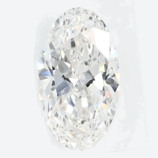 3.08 Ct Oval Lab-Grown Diamond