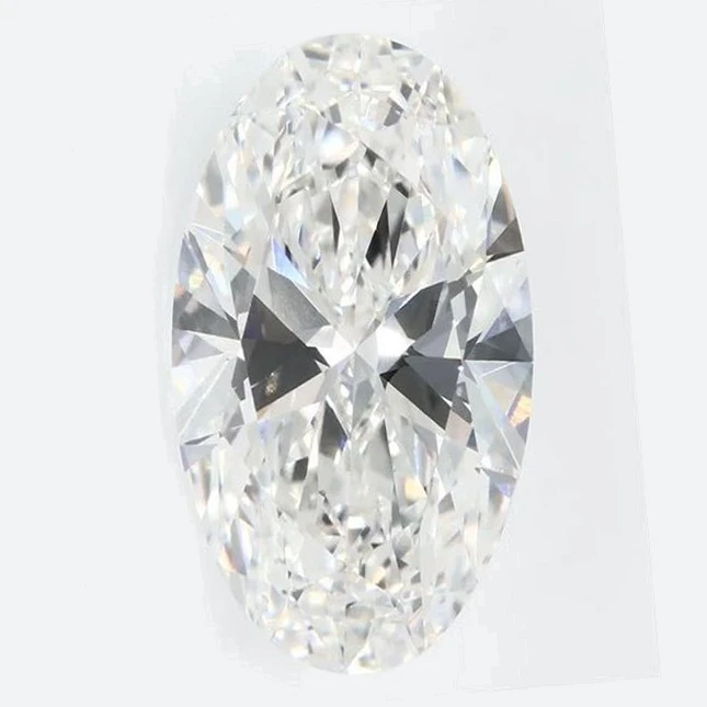 4.04 Ct Oval Lab-Grown Diamond