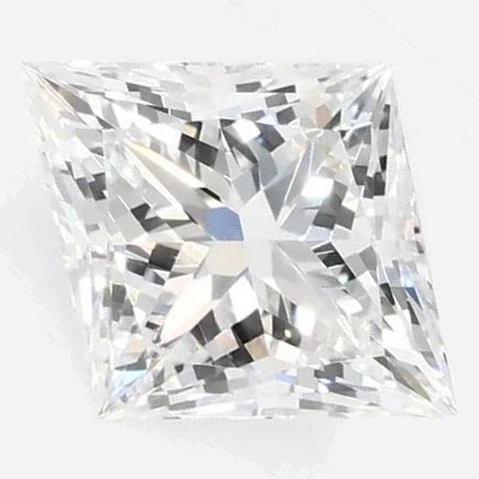 0.79 Ct Princess Lab-Grown Diamond