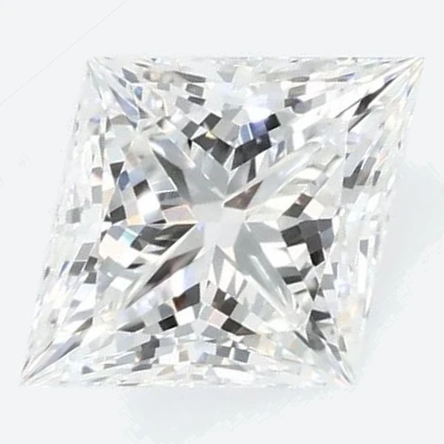 0.79 Ct Princess Lab-Grown Diamond