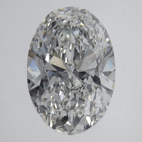 2.08 Ct Oval Lab-Grown Diamond