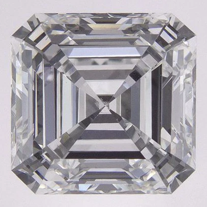 3.04 Ct Asscher Lab-Grown Diamond
