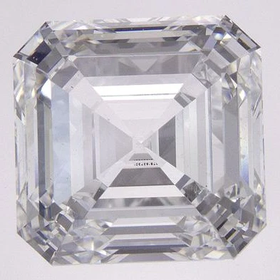 3.77 Ct Asscher Lab-Grown Diamond