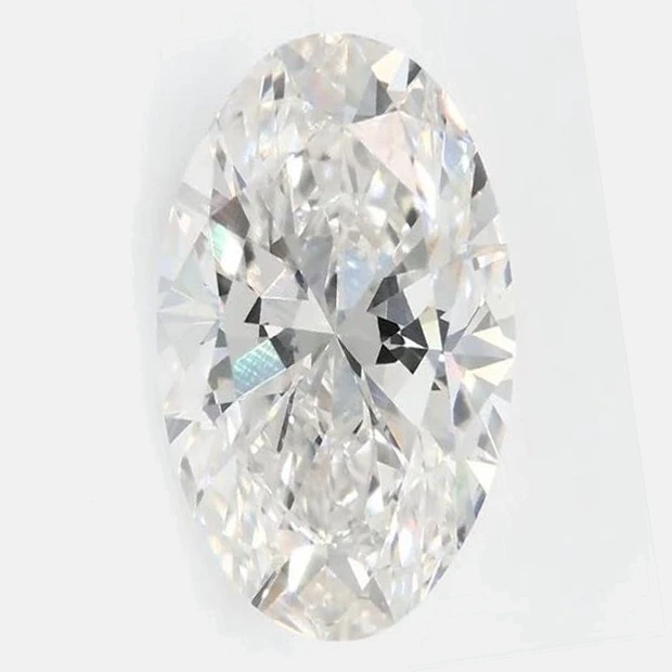 3.01 Ct Oval Lab-Grown Diamond