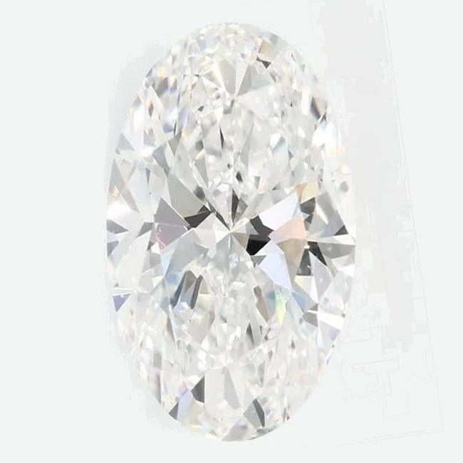 3.41 Ct Oval Lab-Grown Diamond
